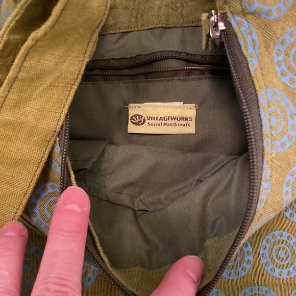 Villageworks Canvas handbag. - Picture 4 of 5